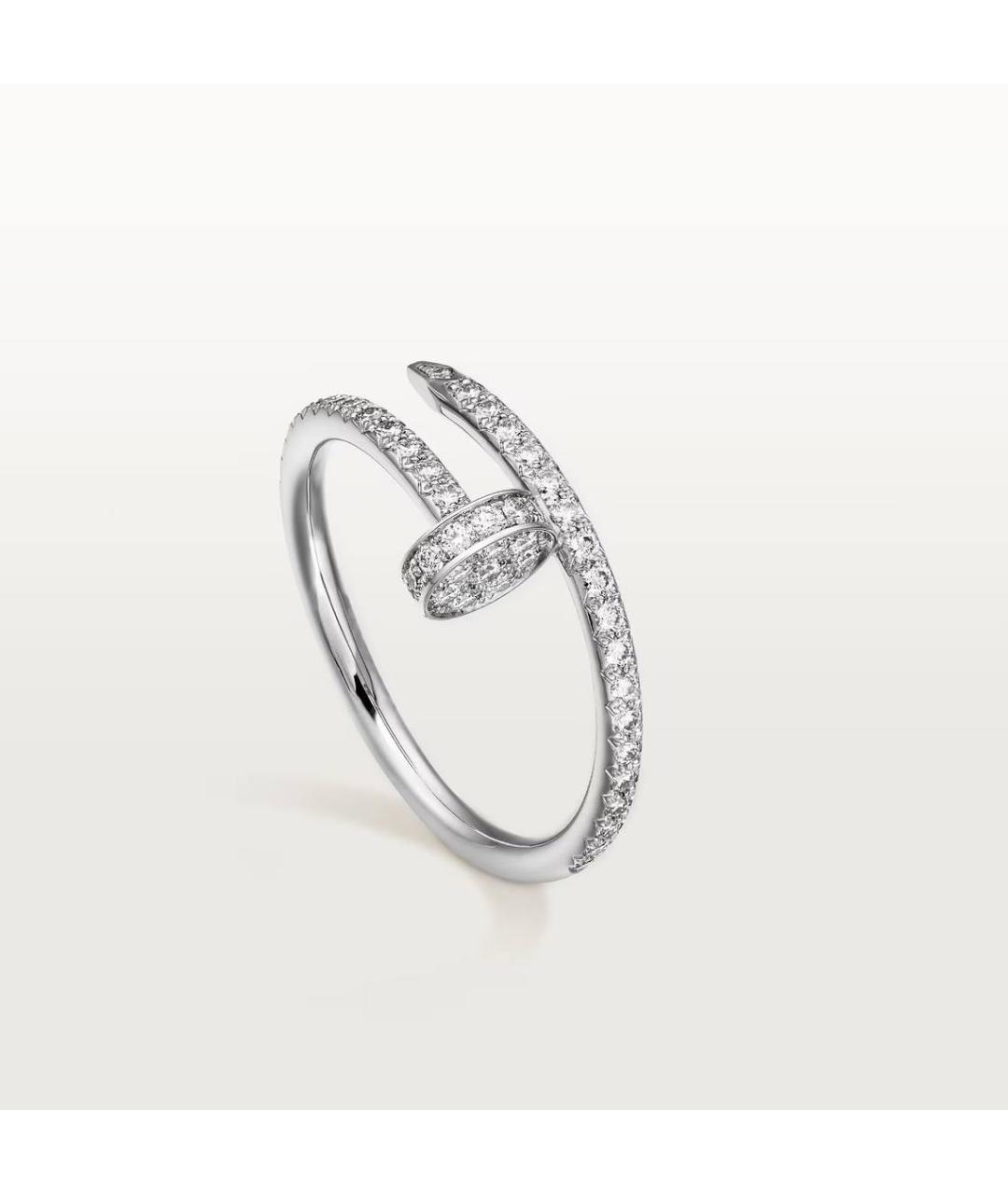 CARTIER Белое кольцо из белого золота, фото 3