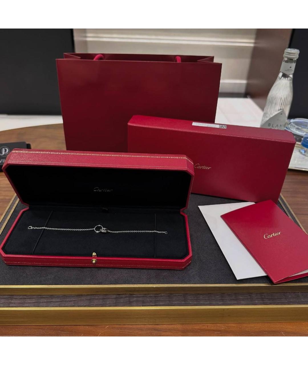 CARTIER Белый браслет из белого золота, фото 2