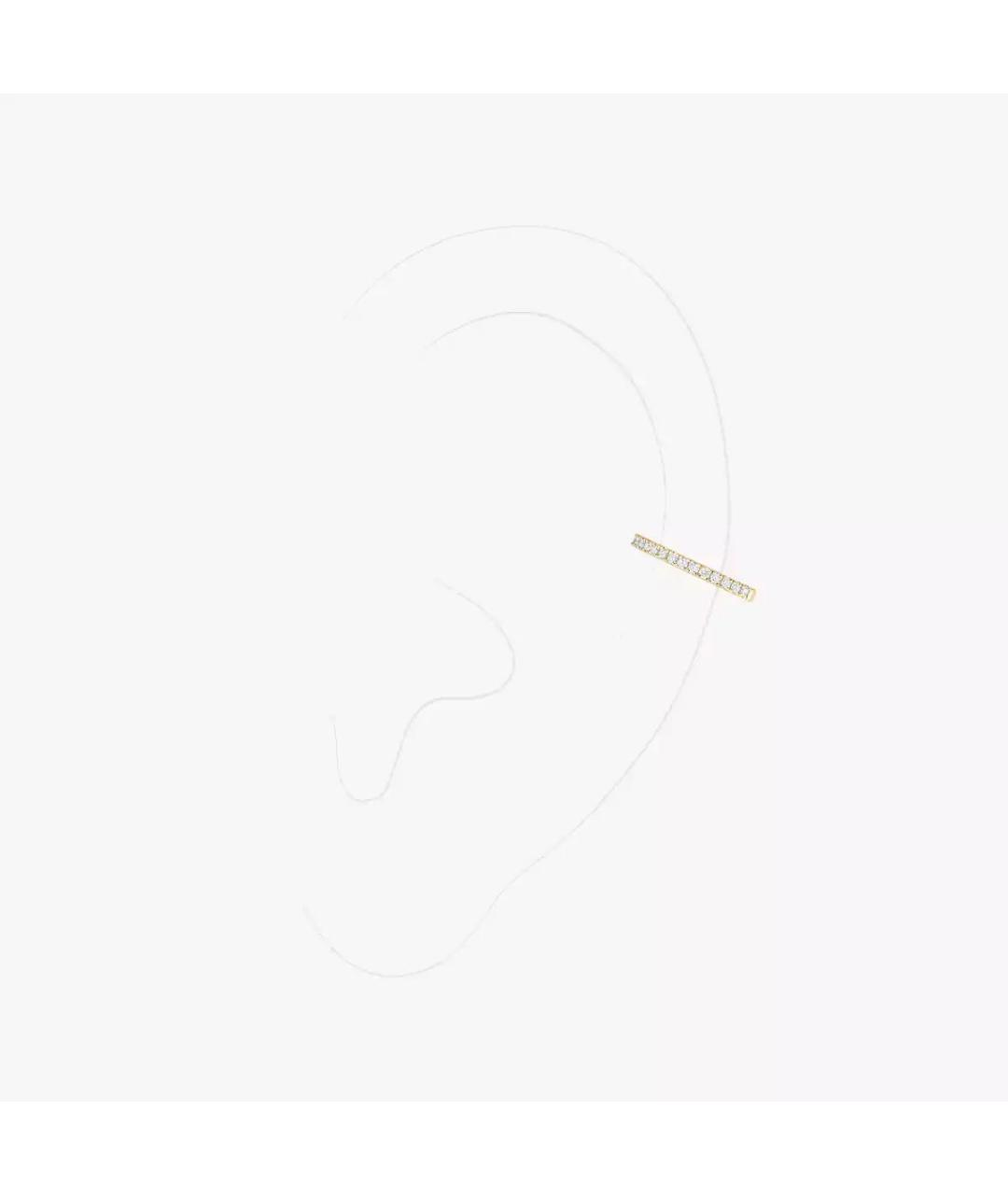 MESSIKA Золотые серьги из желтого золота, фото 3