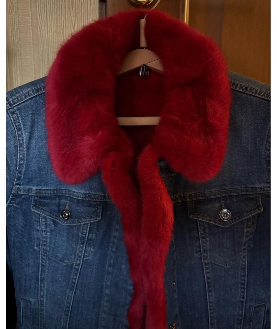 LIU JO Синяя деним куртка, фото 4