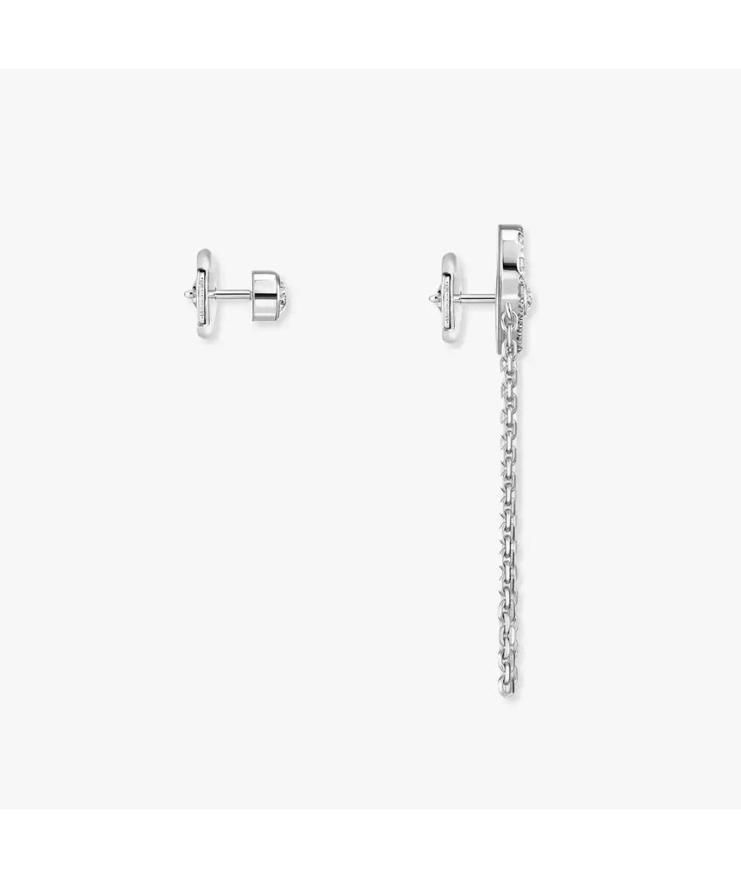 MESSIKA Серебряные серьги из белого золота, фото 5