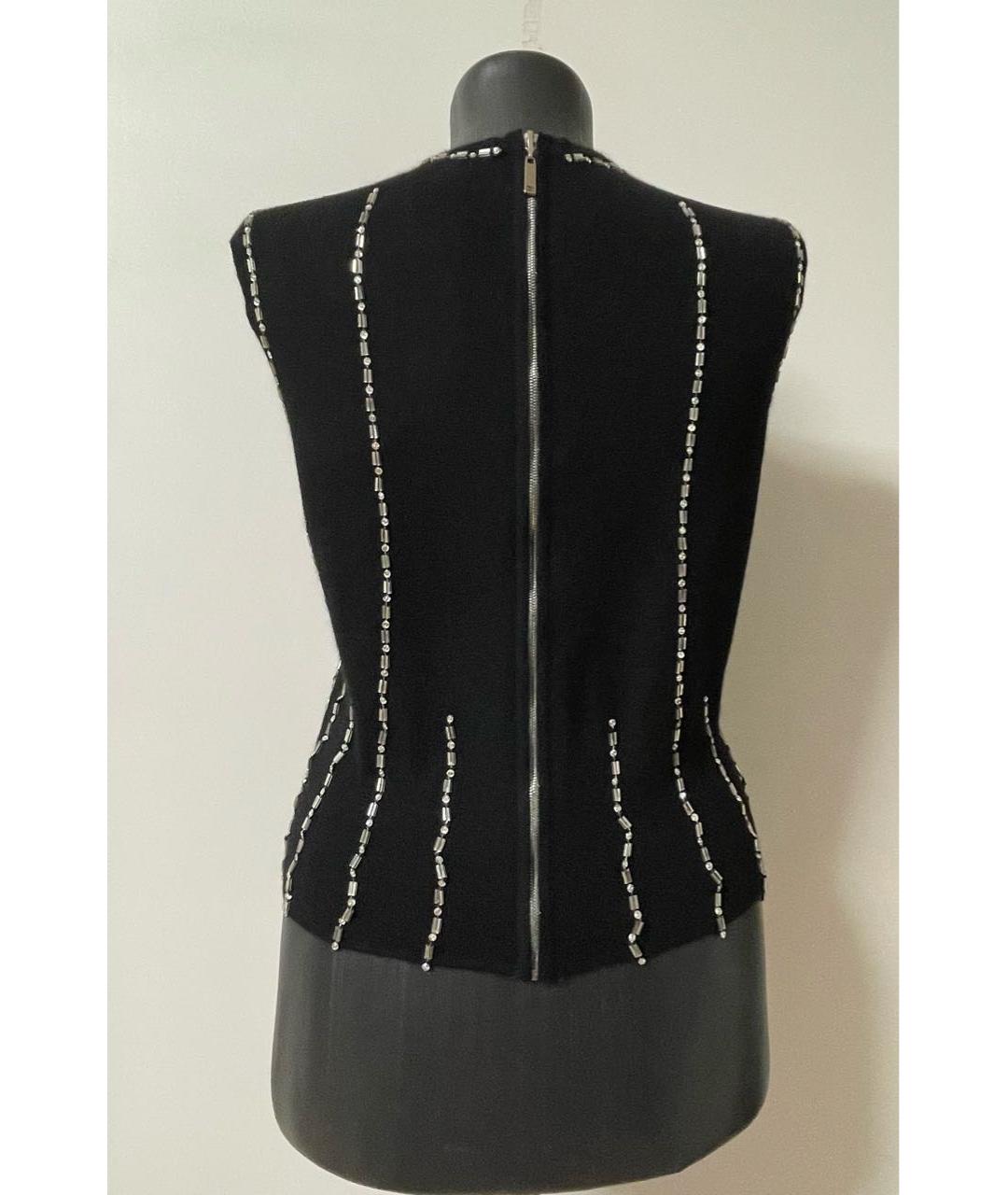 CHANEL Черный кашемировый джемпер / свитер, фото 6