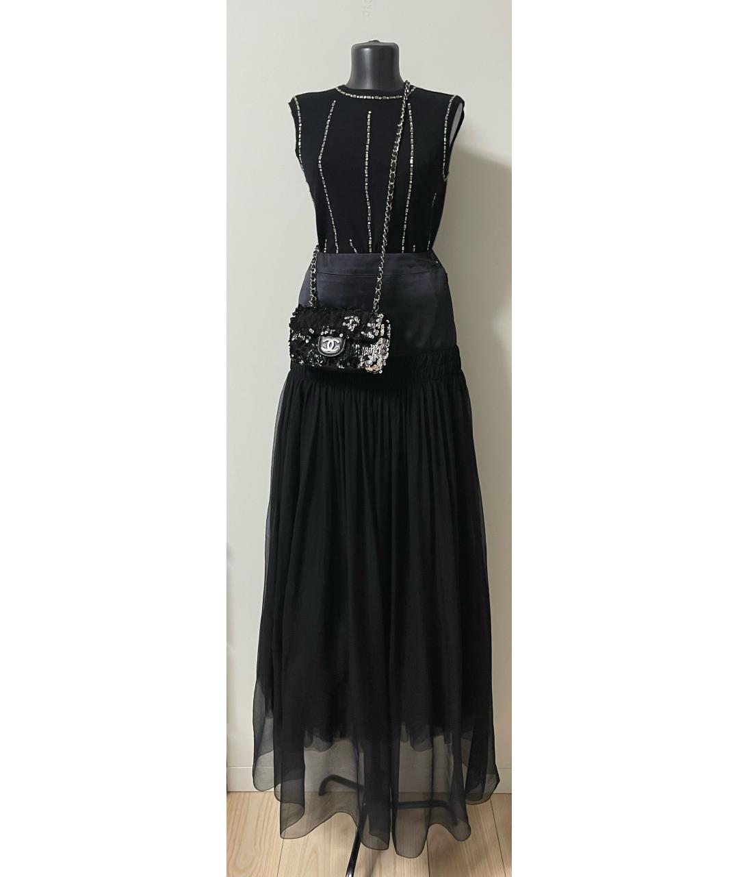 CHANEL Черный кашемировый джемпер / свитер, фото 4