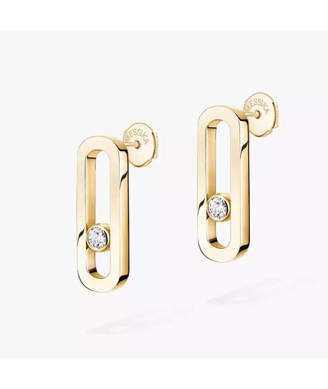 MESSIKA Золотые серьги из желтого золота, фото 3