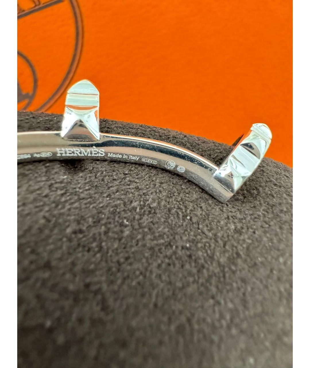 HERMES Серебряные серебряные серьги, фото 4