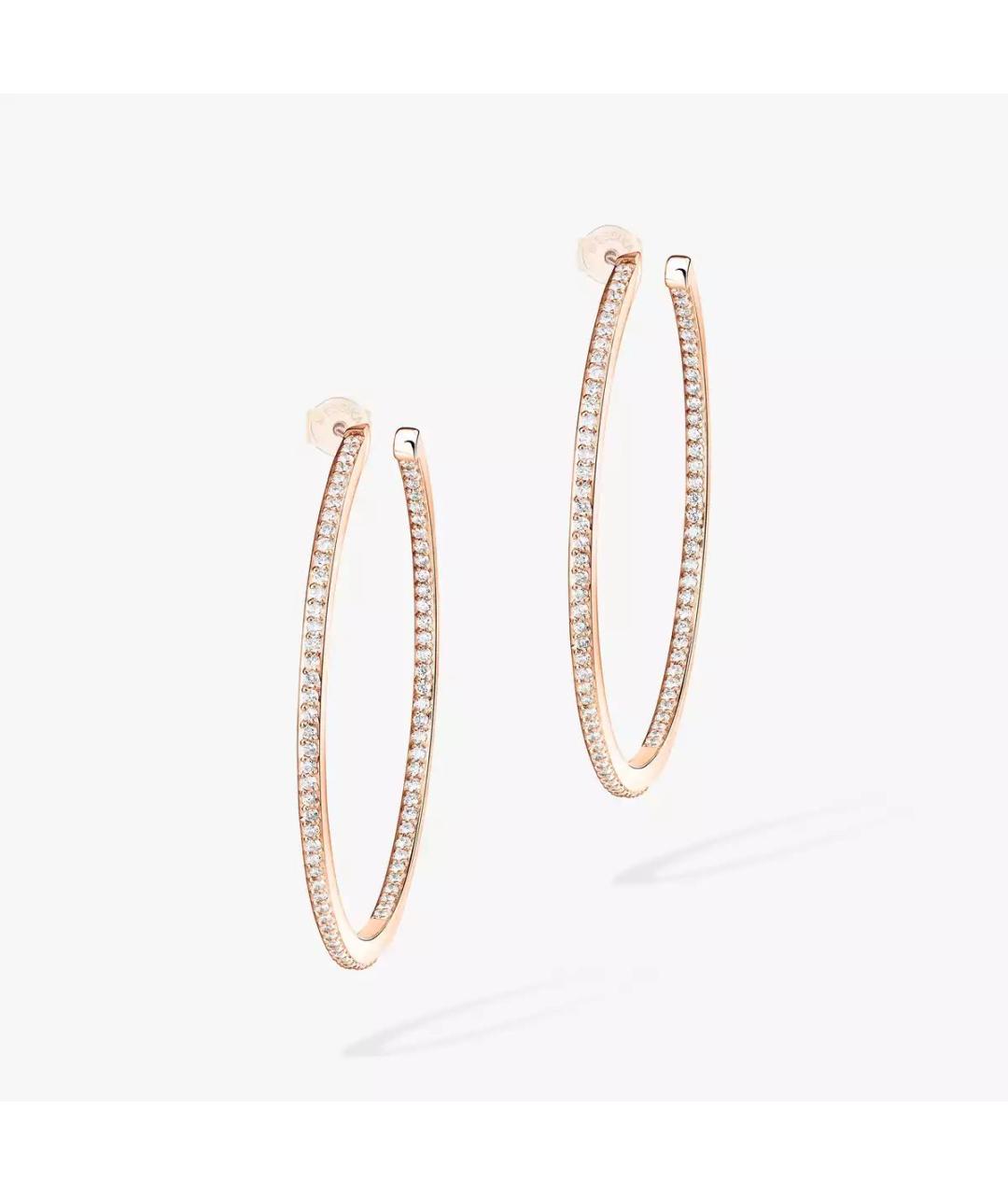 MESSIKA Золотые серьги из розового золота, фото 6