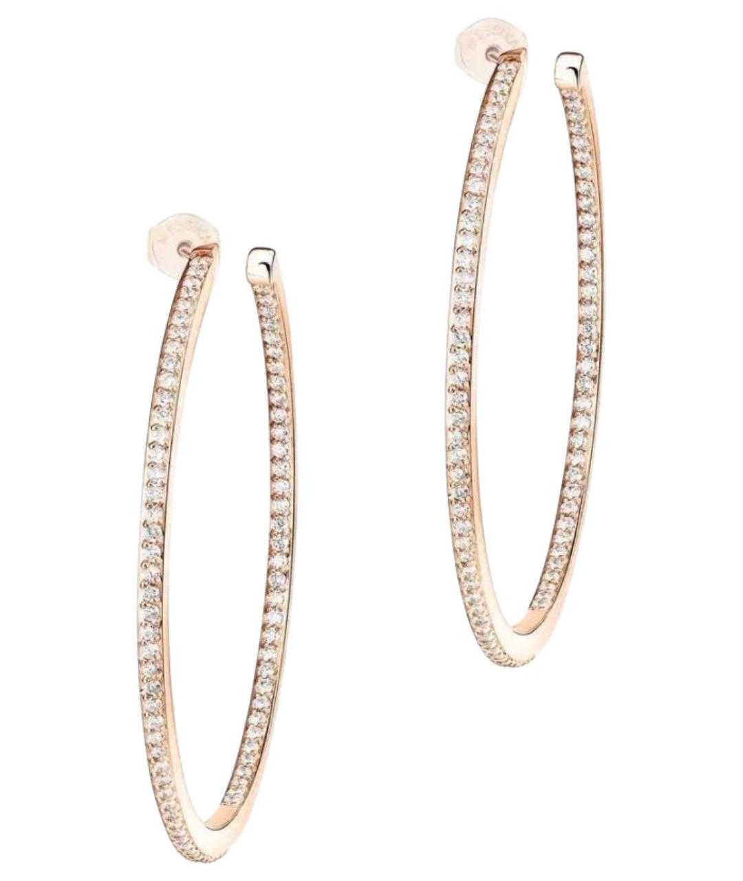 MESSIKA Золотые серьги из розового золота, фото 1