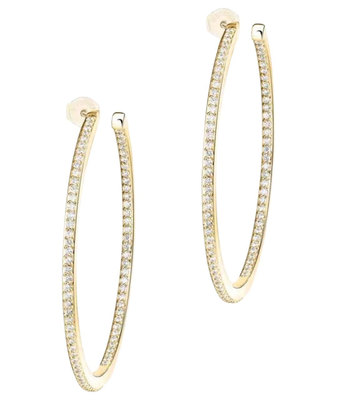 MESSIKA Золотые серьги из желтого золота, фото 1