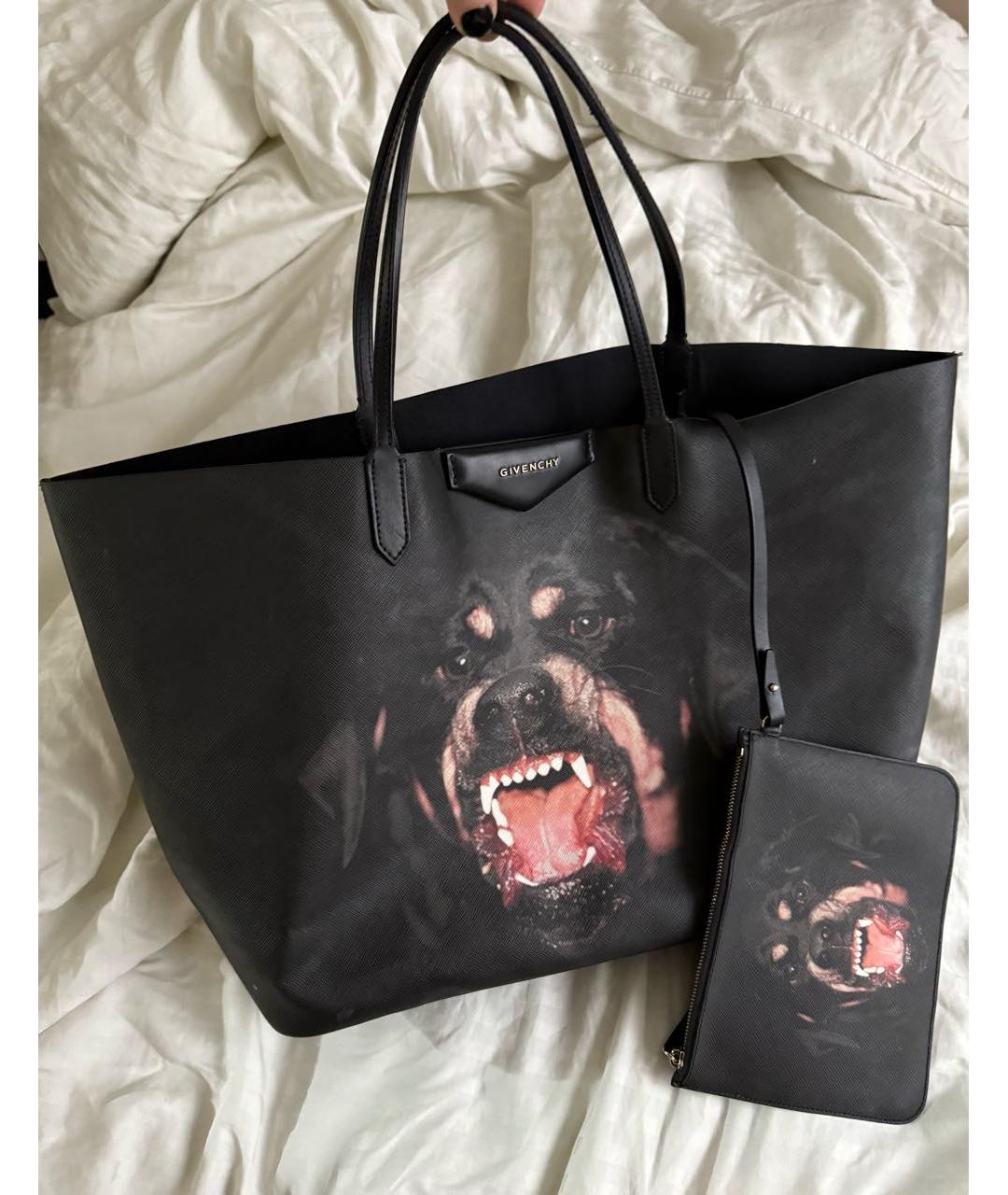 GIVENCHY Черная сумка тоут, фото 8