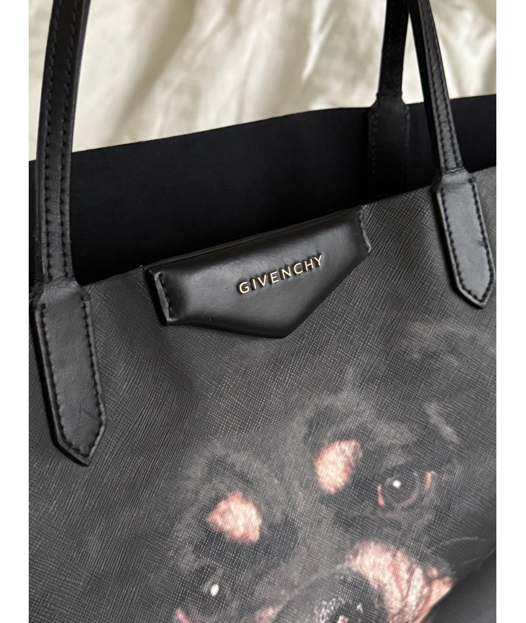 GIVENCHY Черная сумка тоут, фото 4