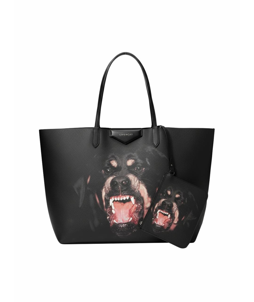 GIVENCHY Черная сумка тоут, фото 1