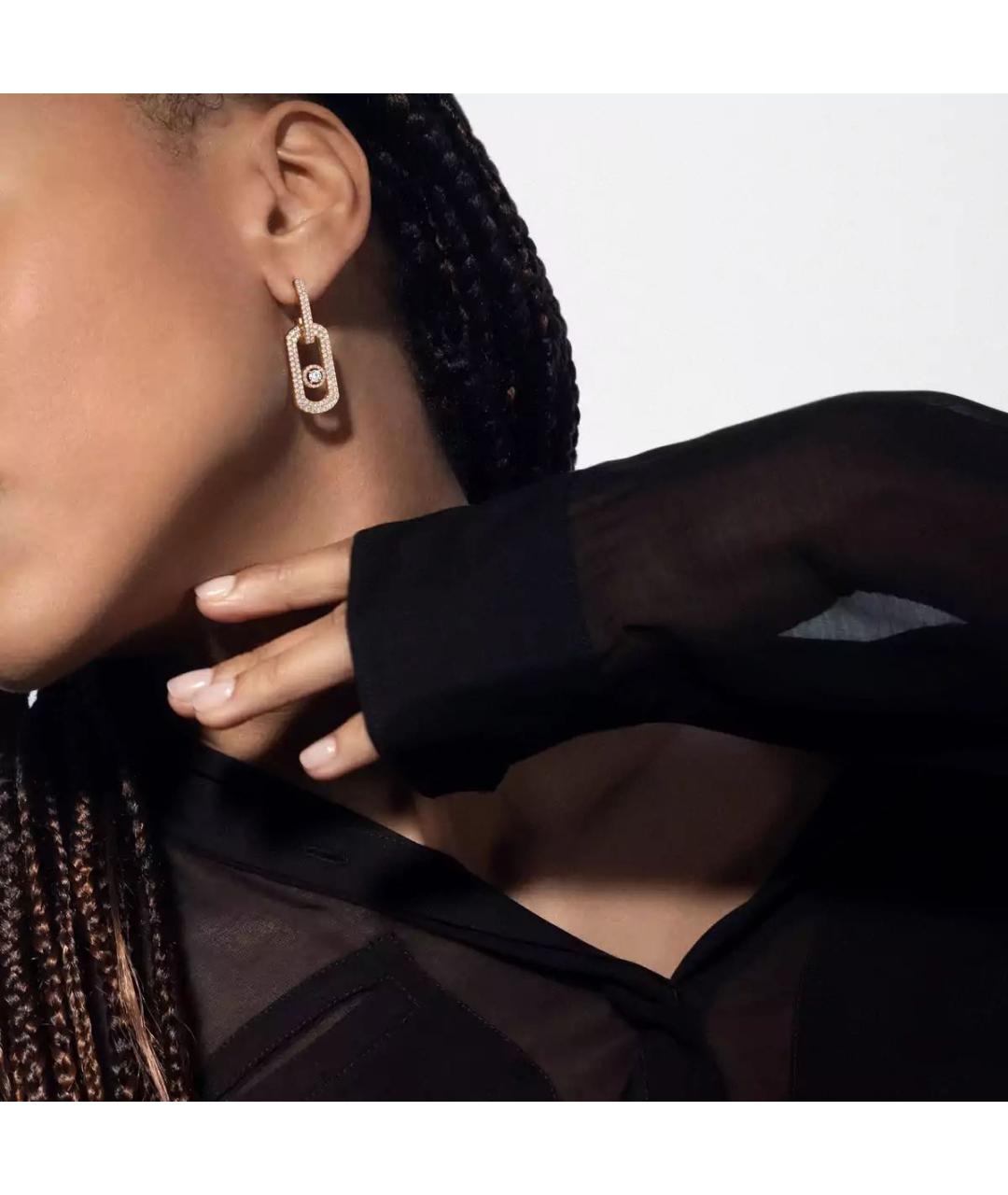 MESSIKA Золотые серьги из желтого золота, фото 2