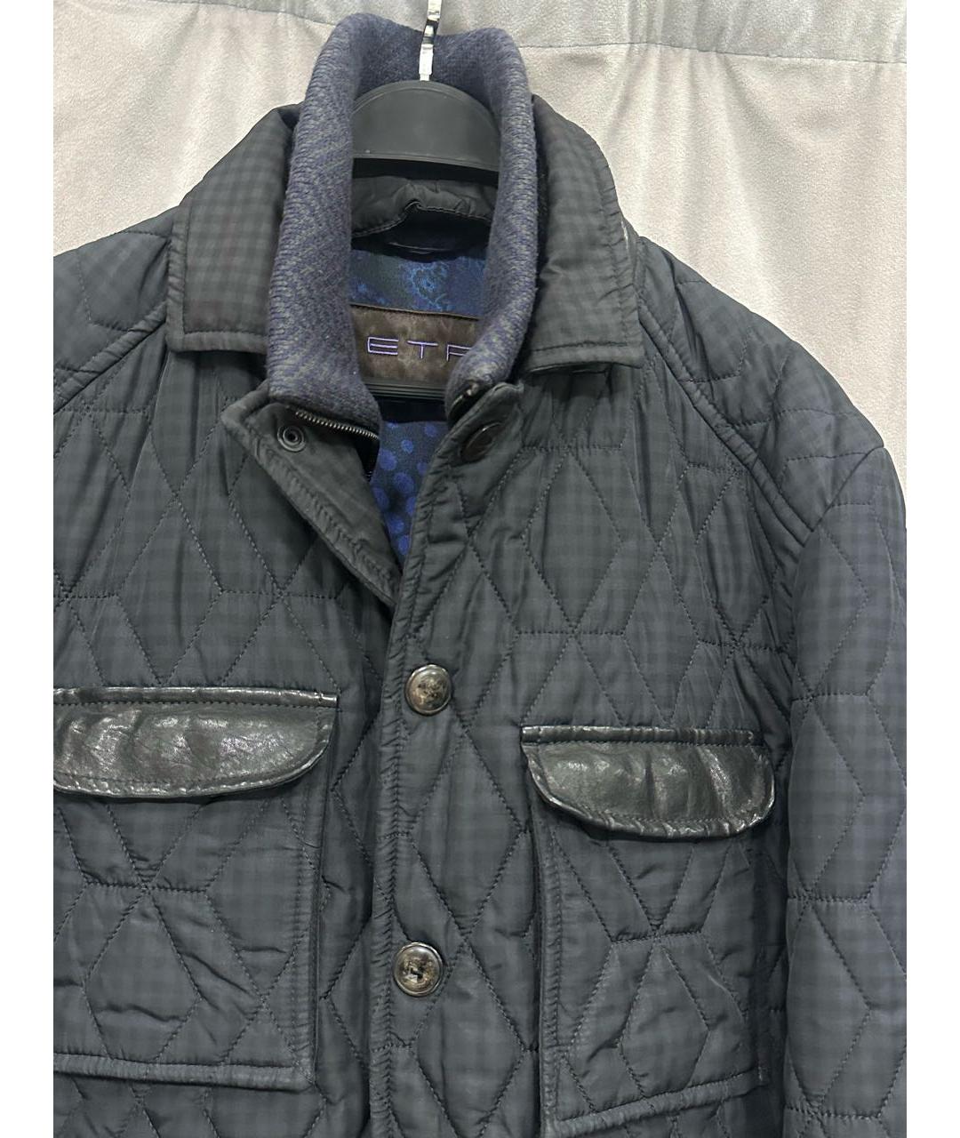 ETRO Антрацитовая полиэстеровая куртка, фото 2