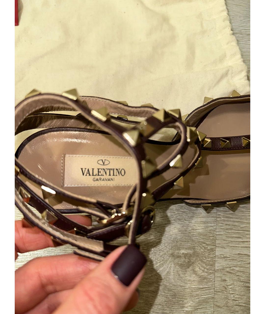 VALENTINO Коричневые замшевые туфли, фото 7