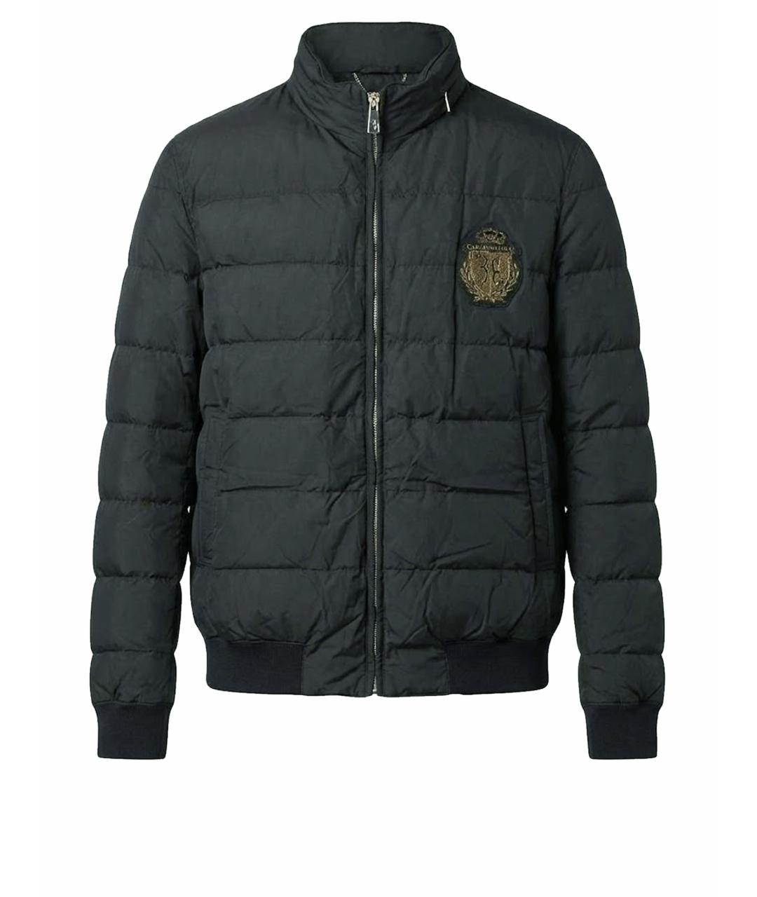 BILLIONAIRE Черный полиэстеровый пуховик, фото 1