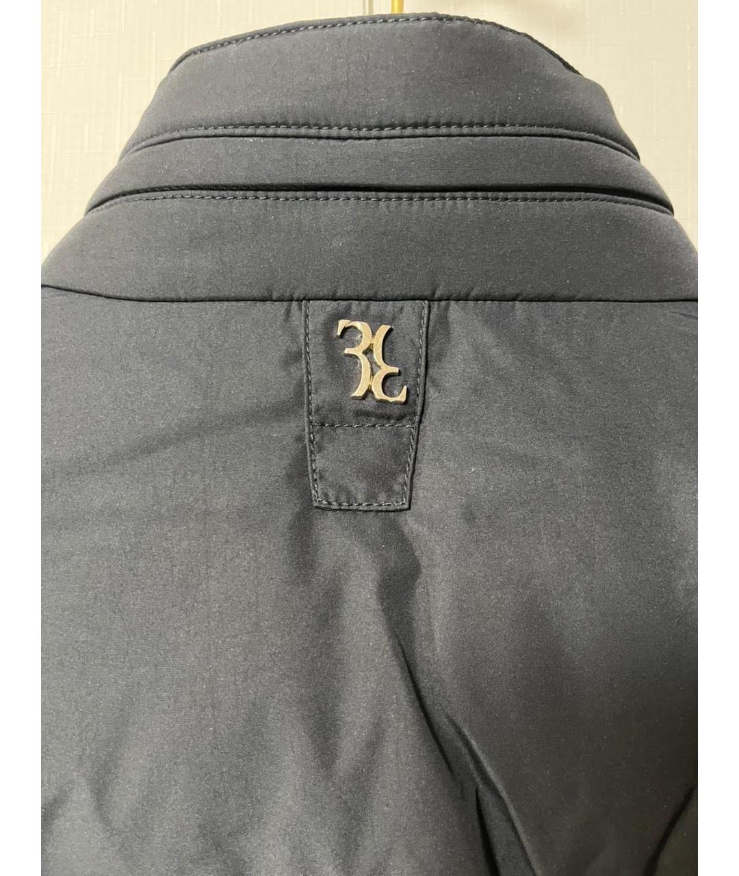 BILLIONAIRE Черный полиэстеровый пуховик, фото 3