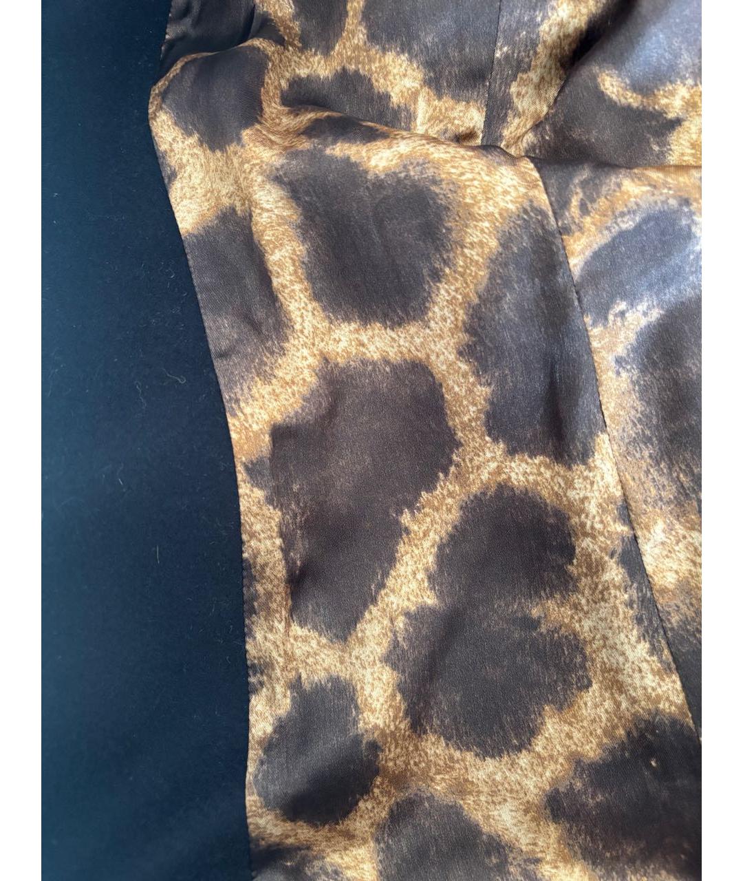 DOLCE&GABBANA Темно-синее кашемировое пальто, фото 4