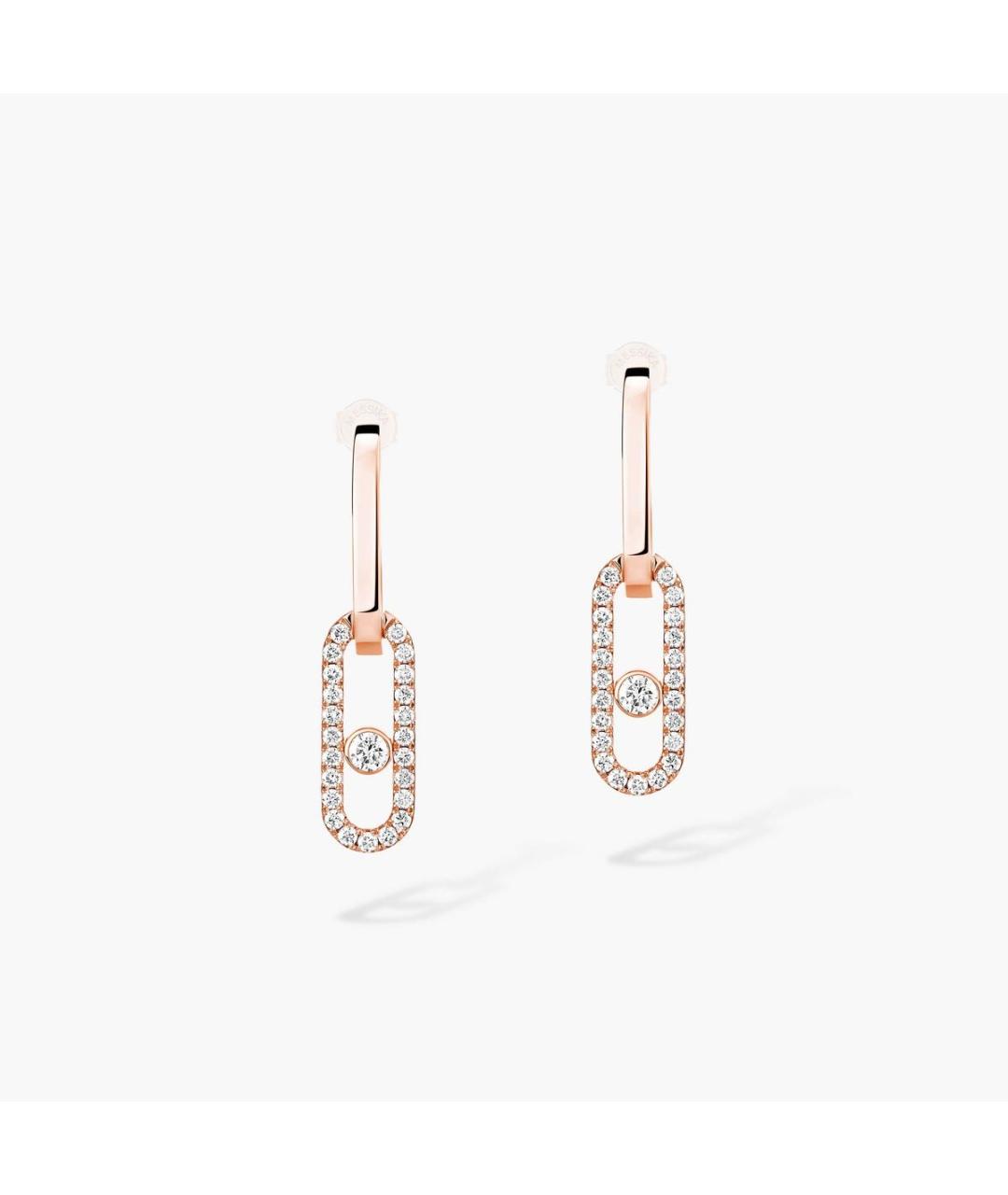 MESSIKA Золотые серьги из розового золота, фото 4