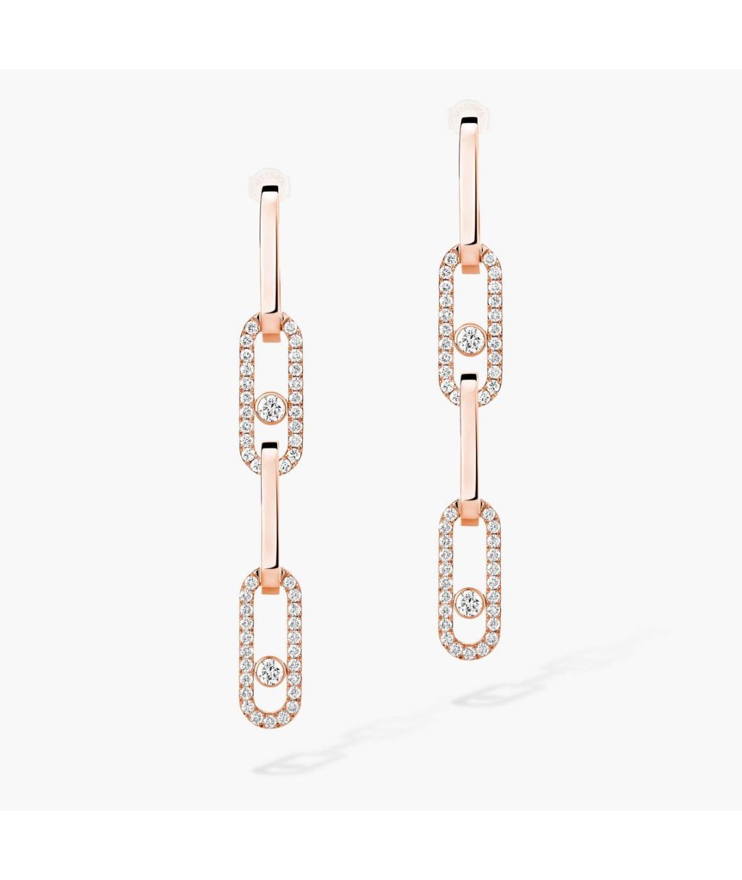 MESSIKA Золотые серьги из розового золота, фото 7