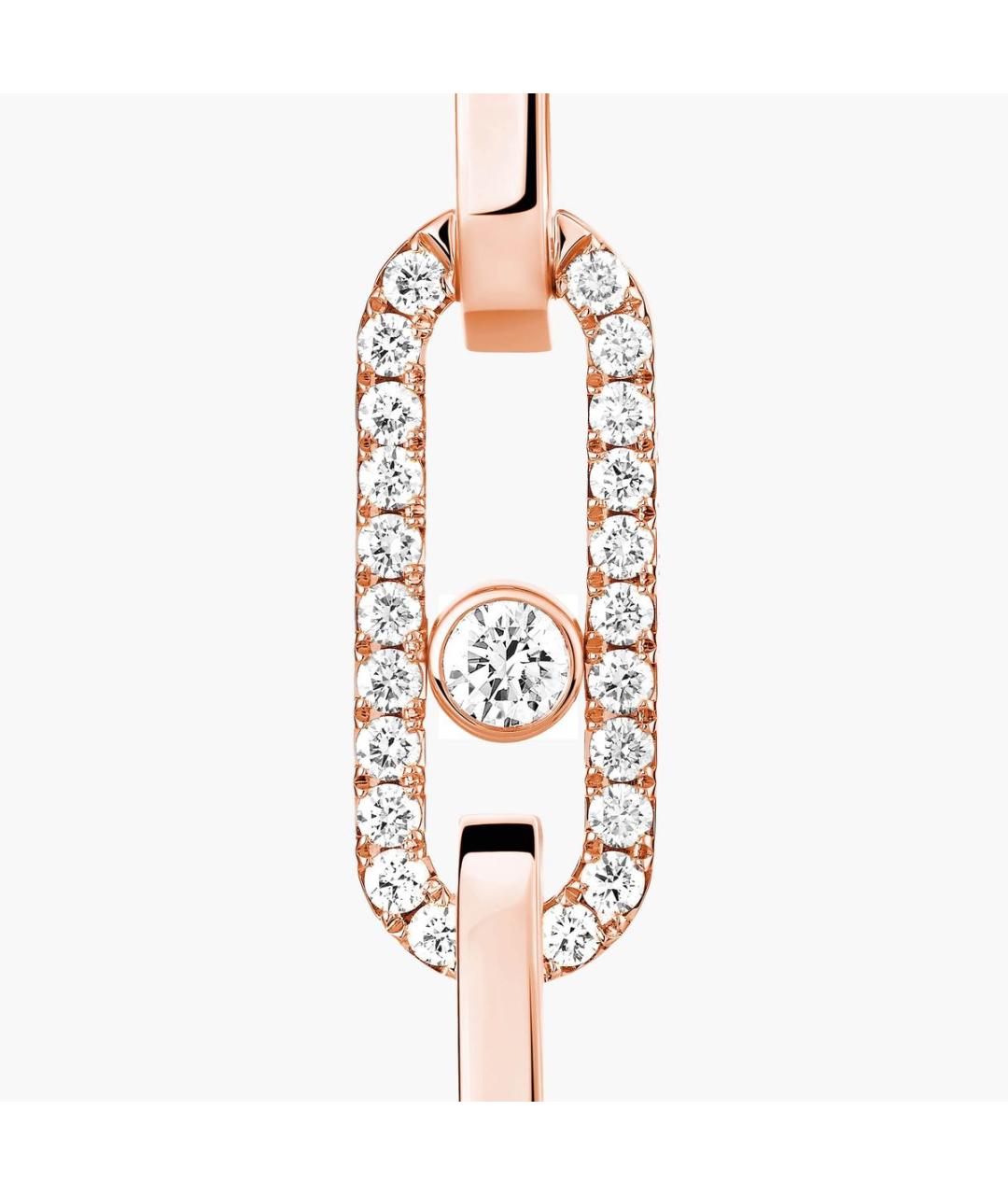 MESSIKA Золотые серьги из розового золота, фото 3