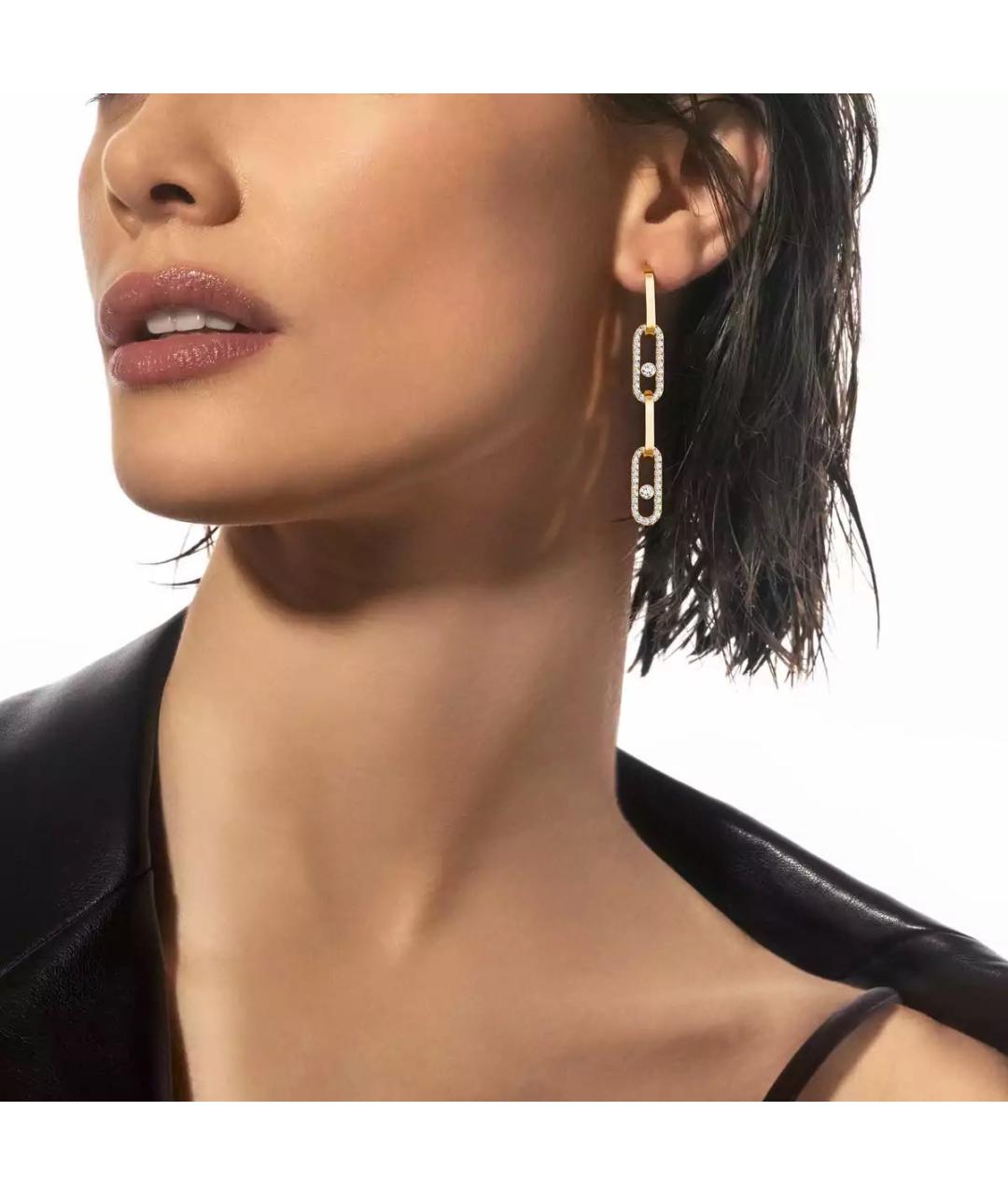 MESSIKA Золотые серьги из желтого золота, фото 2