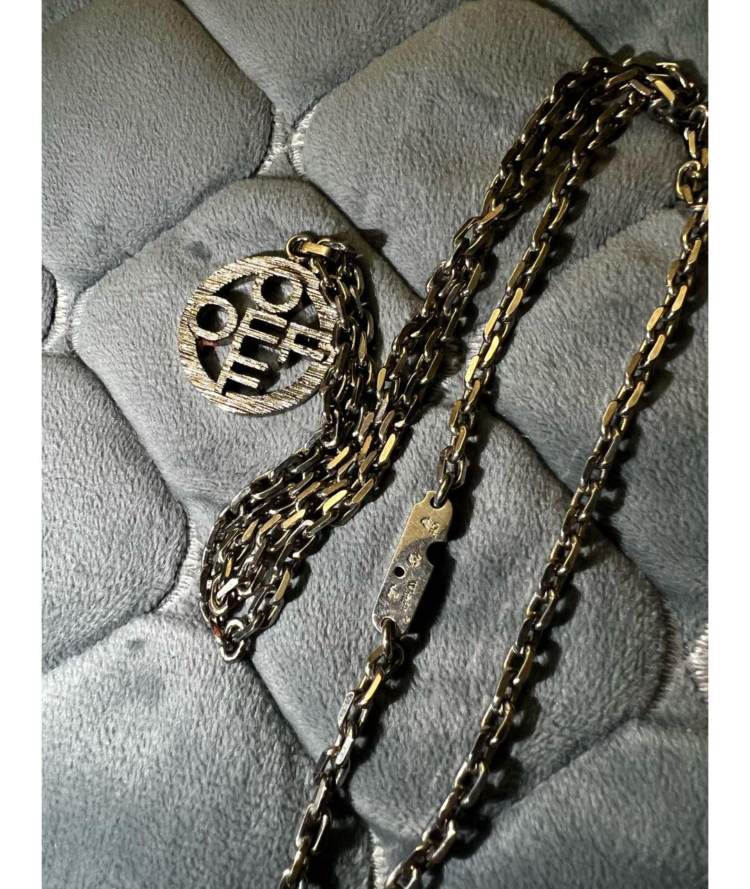 OFF-WHITE Серебряное колье, фото 2