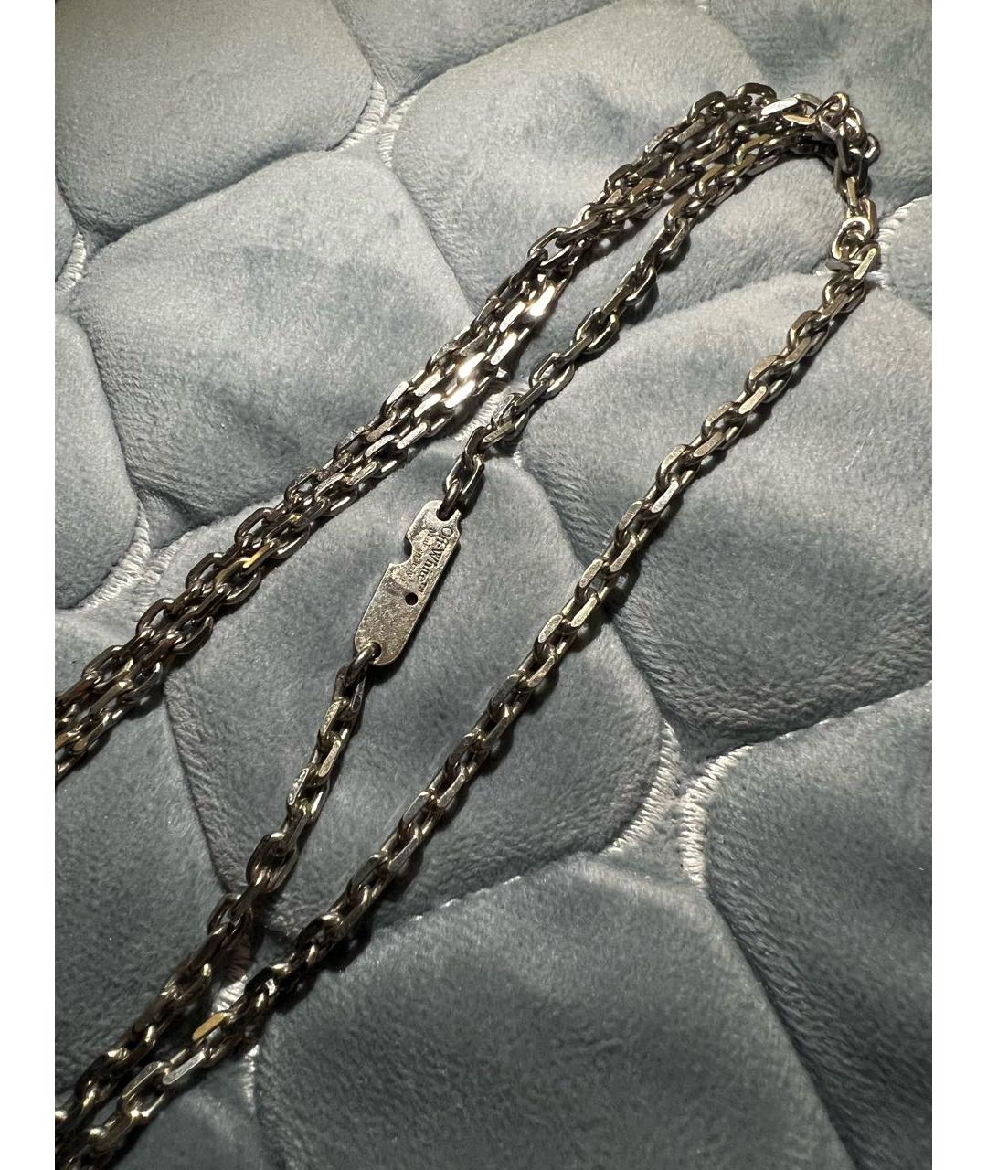 OFF-WHITE Серебряное колье, фото 3