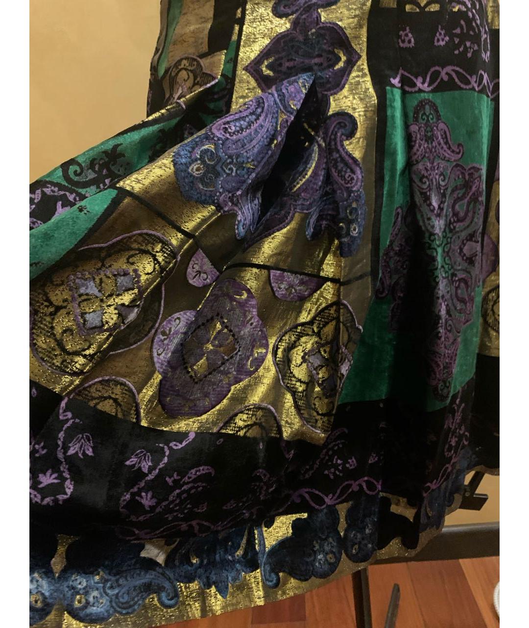 ETRO Мульти юбка миди, фото 4