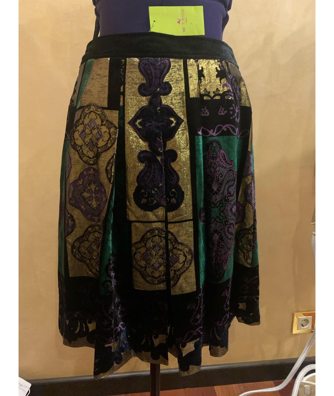 ETRO Мульти юбка миди, фото 3