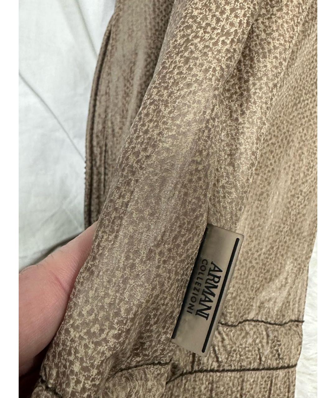 ARMANI COLLEZIONI Бежевая куртка, фото 7