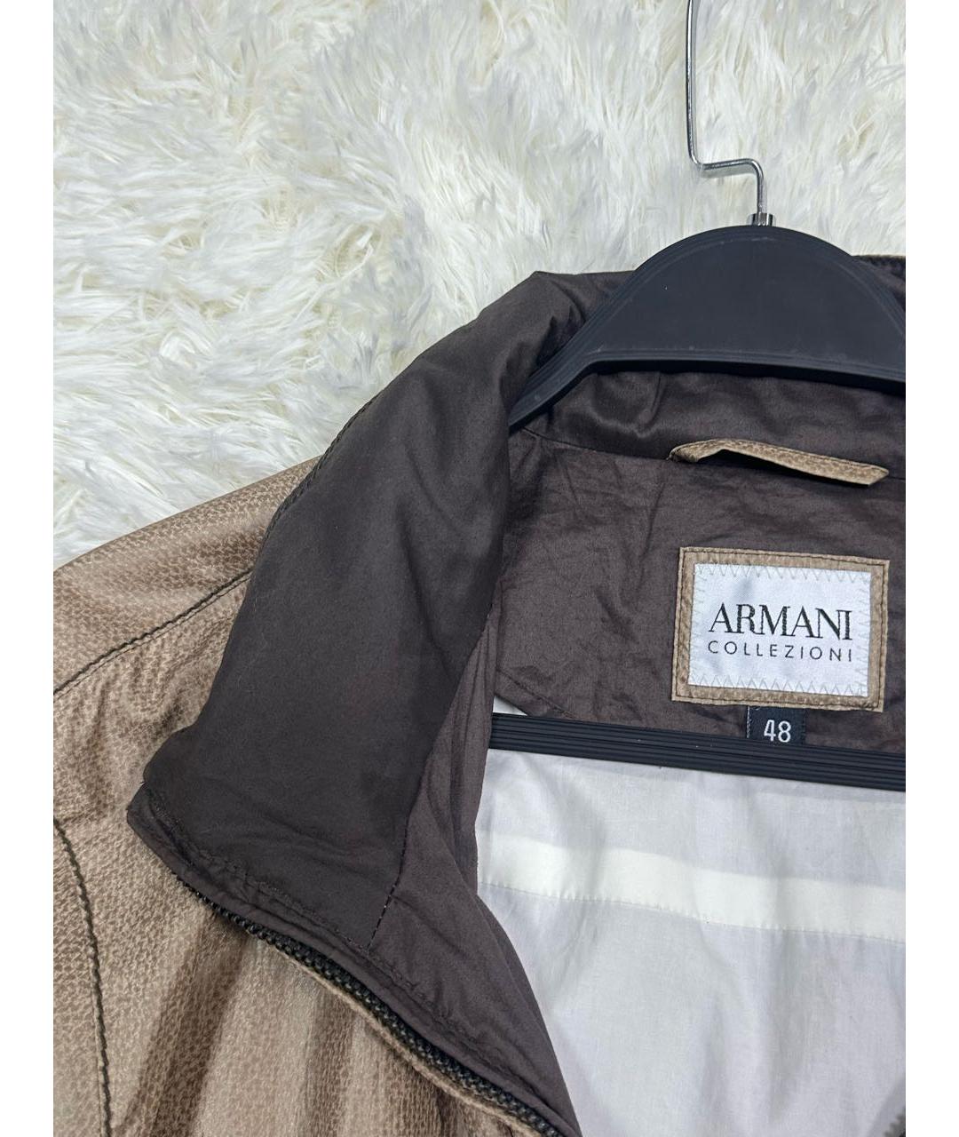 ARMANI COLLEZIONI Бежевая куртка, фото 3