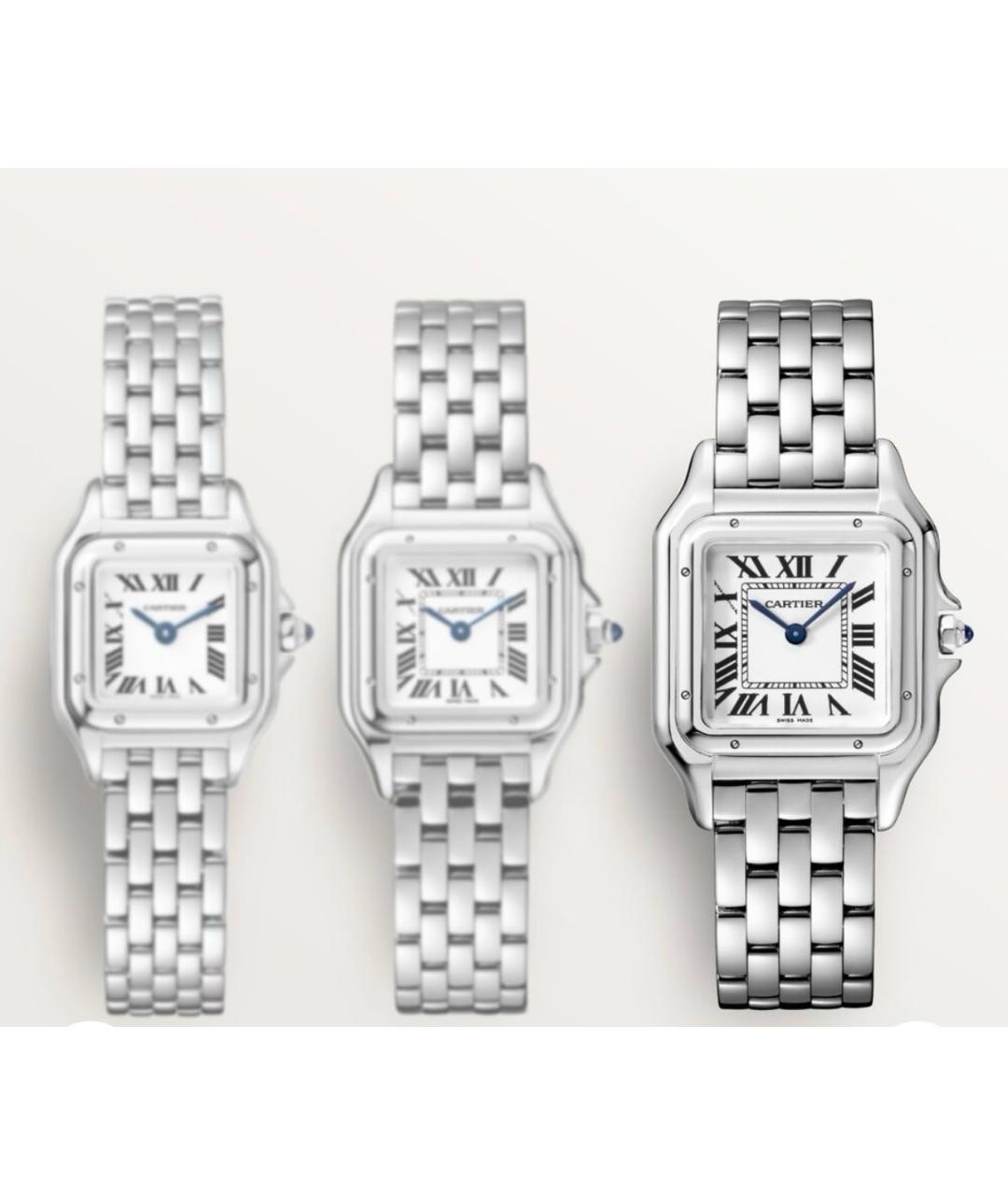 CARTIER Серебряные часы, фото 2