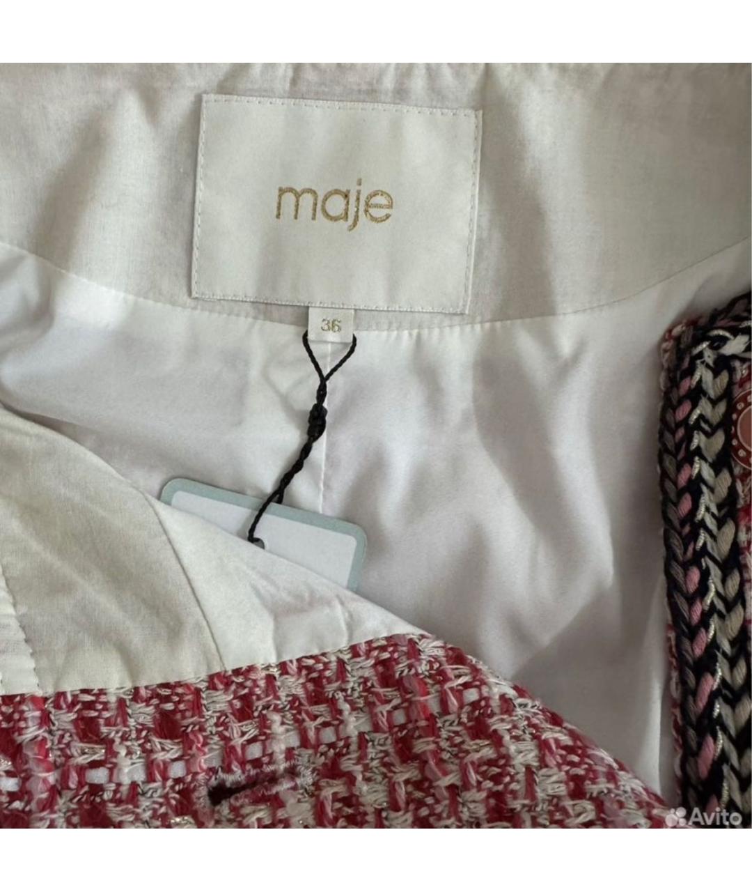 MAJE Мульти хлопковый жакет/пиджак, фото 3