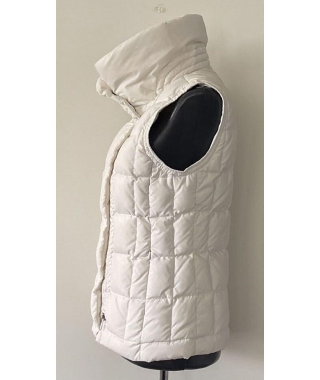 THEORY Белый полиэстеровый жилет, фото 3