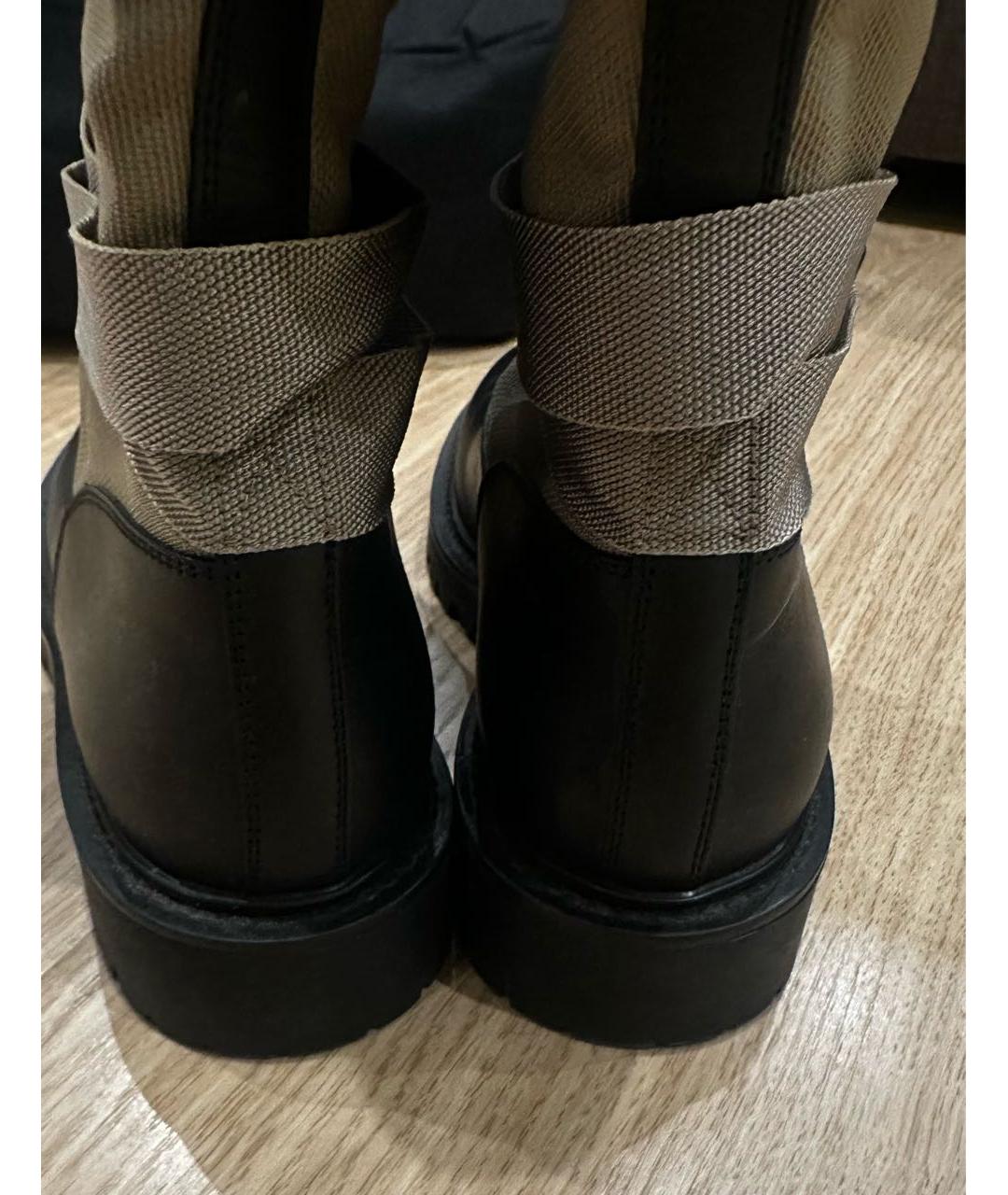 CHRISTIAN DIOR Бежевые сапоги, фото 4