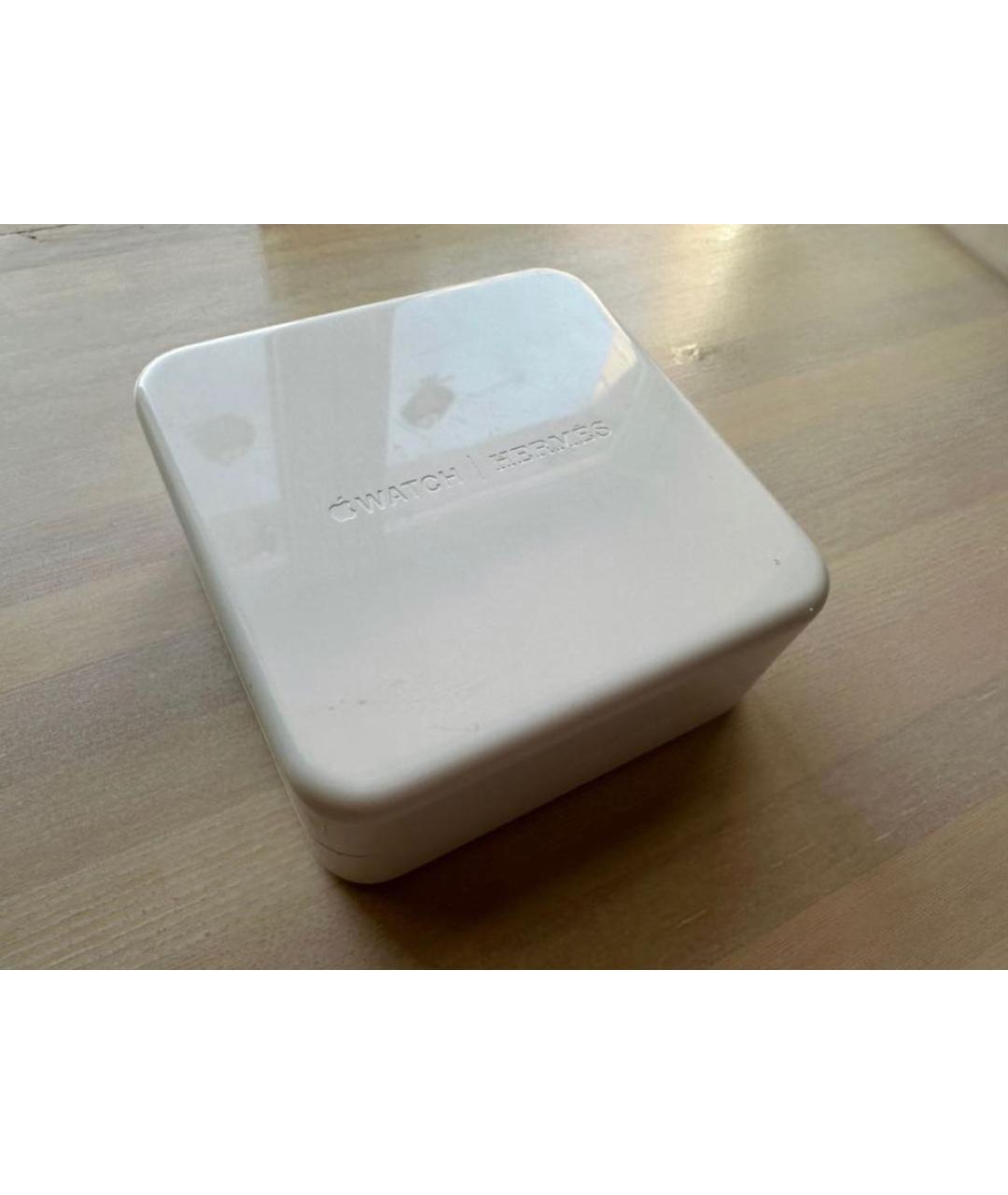 HERMES Красные кожаные часы, фото 4