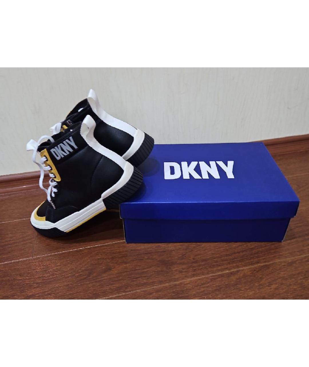 DKNY Мульти высокие кроссовки / кеды из искусственной кожи, фото 3