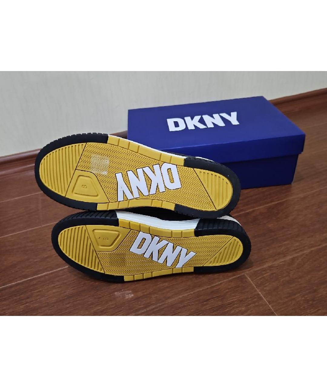 DKNY Мульти высокие кроссовки / кеды из искусственной кожи, фото 5