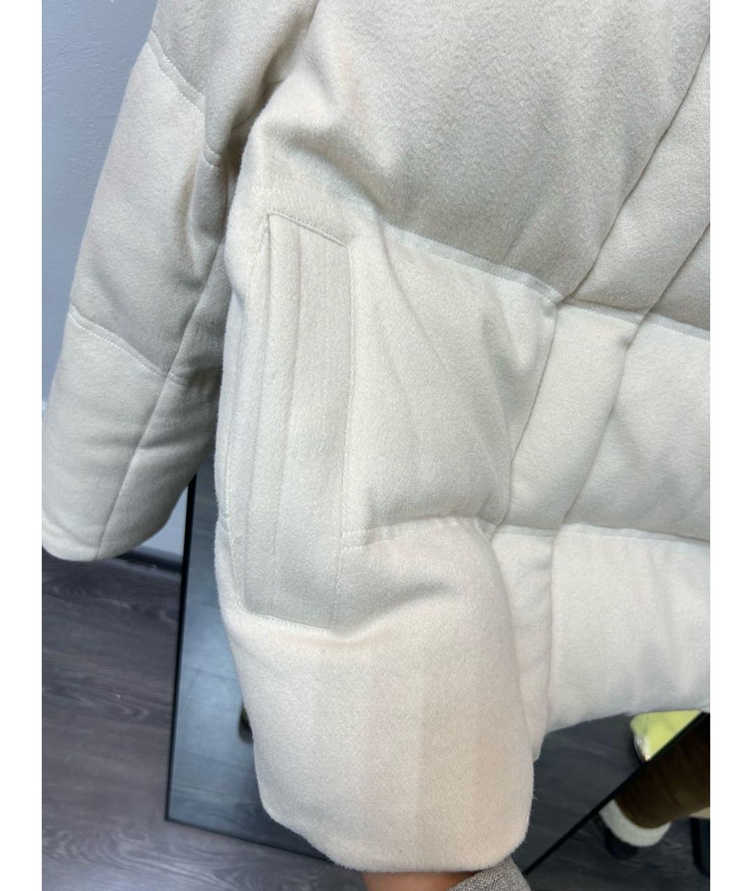 12 STOREEZ Бежевый шерстяной пуховик, фото 5