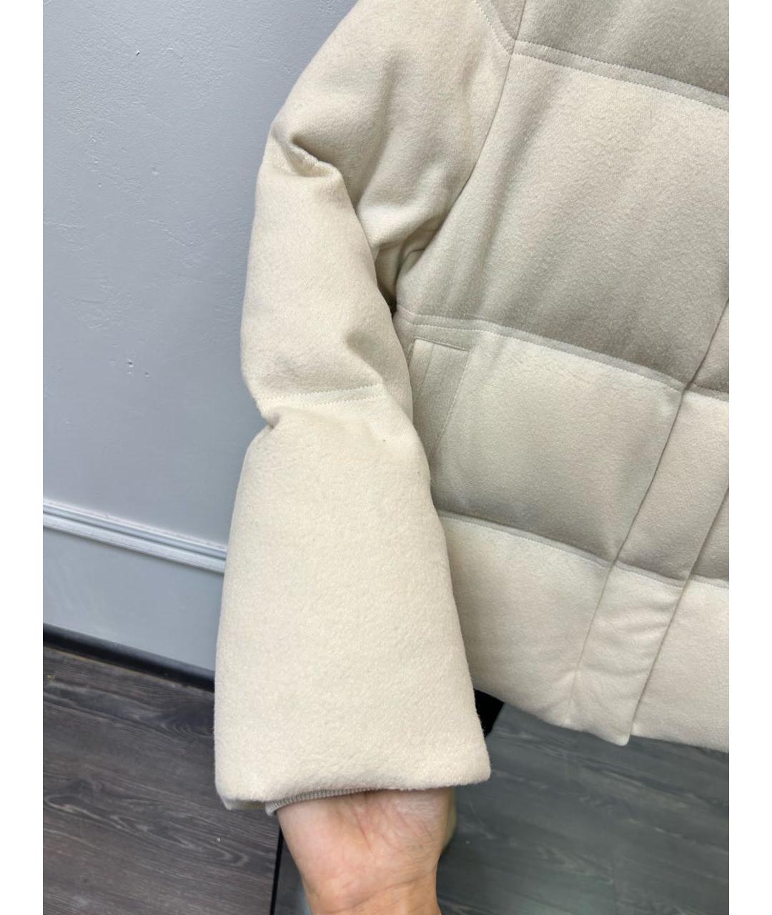 12 STOREEZ Бежевый шерстяной пуховик, фото 4