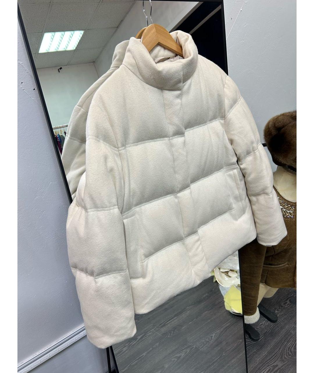 12 STOREEZ Бежевый шерстяной пуховик, фото 2