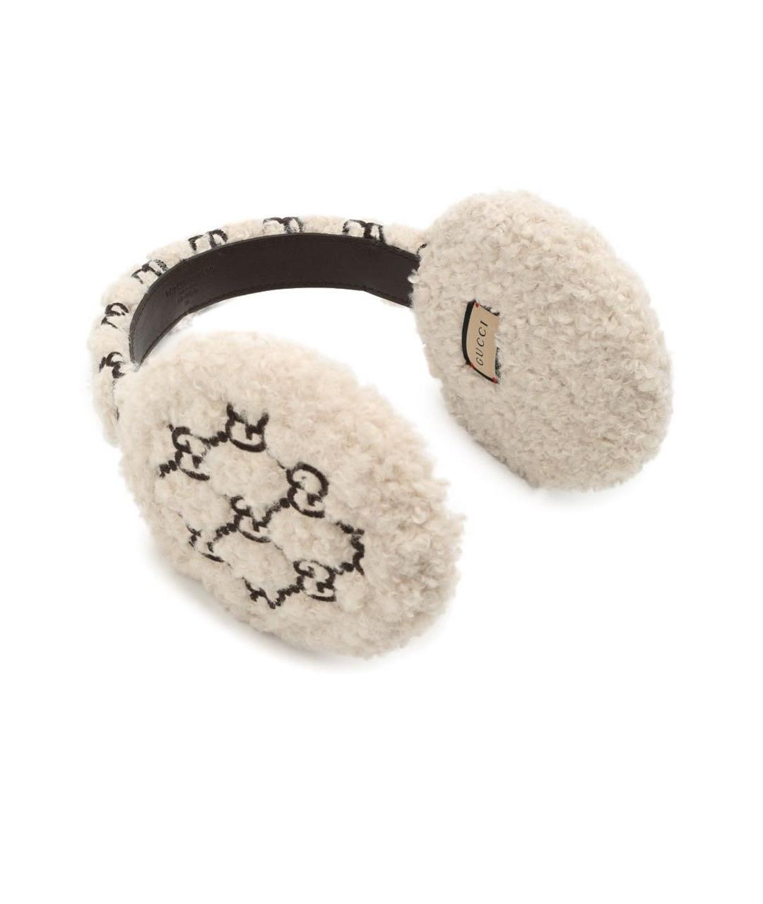 GUCCI Бежевые наушники, фото 2