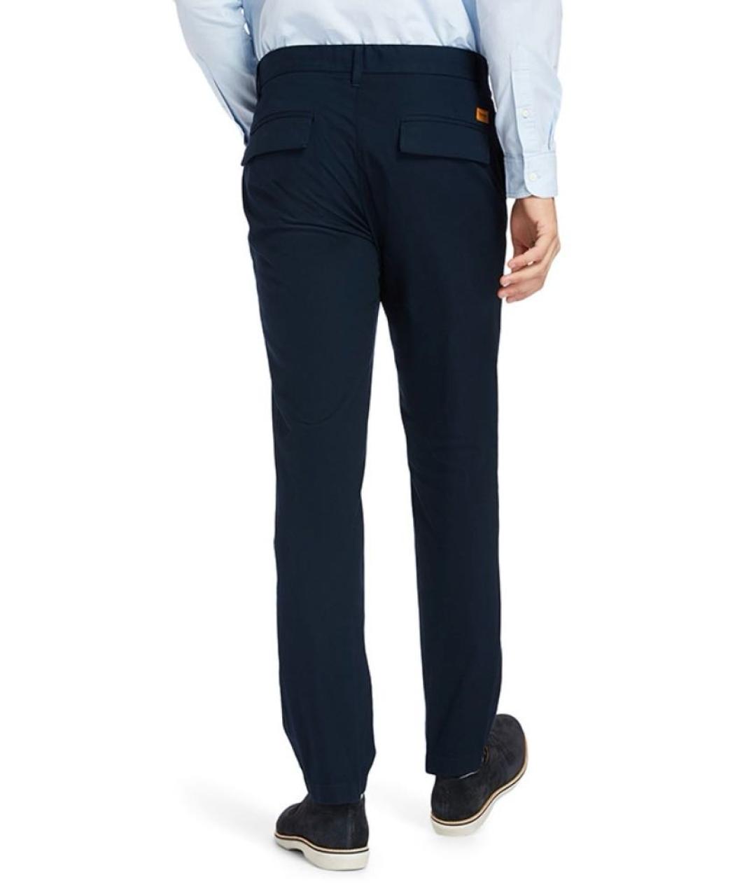 TIMBERLAND Темно-синие хлопковые повседневные брюки, фото 2