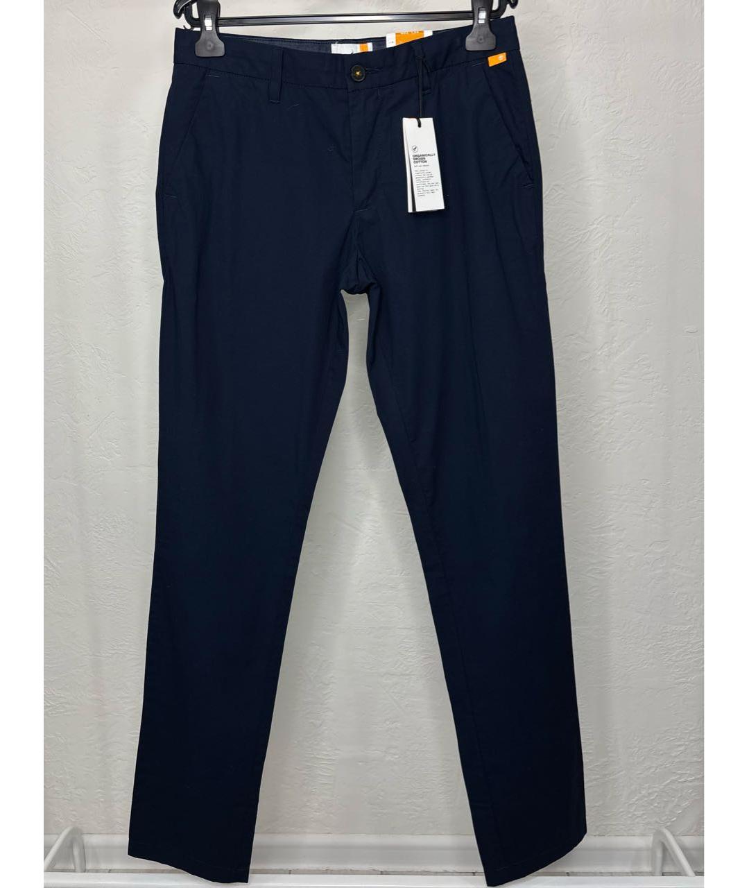 TIMBERLAND Темно-синие хлопковые повседневные брюки, фото 4