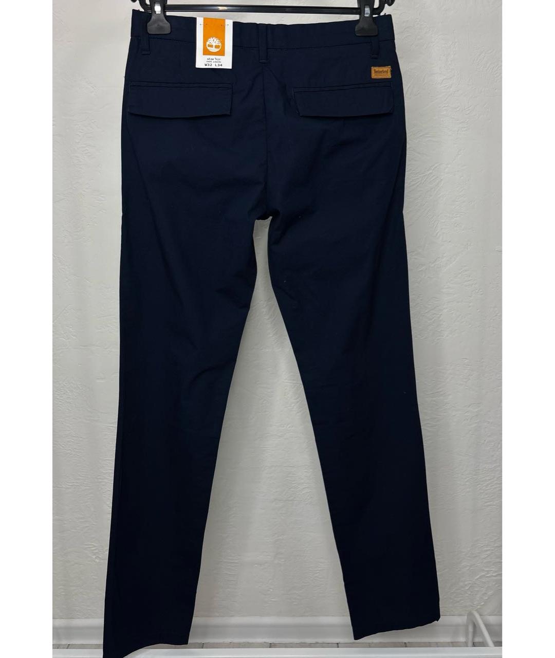 TIMBERLAND Темно-синие хлопковые повседневные брюки, фото 5