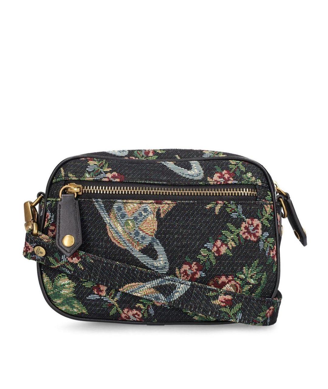 VIVIENNE WESTWOOD Черная деним сумка через плечо, фото 9