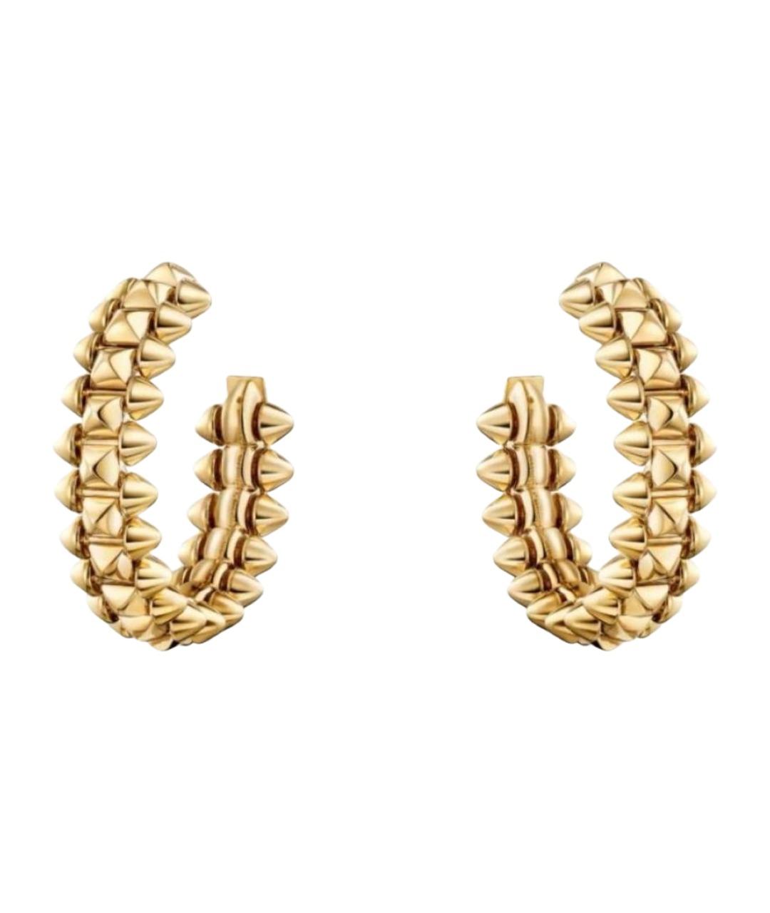 CARTIER Золотые серьги из желтого золота, фото 1