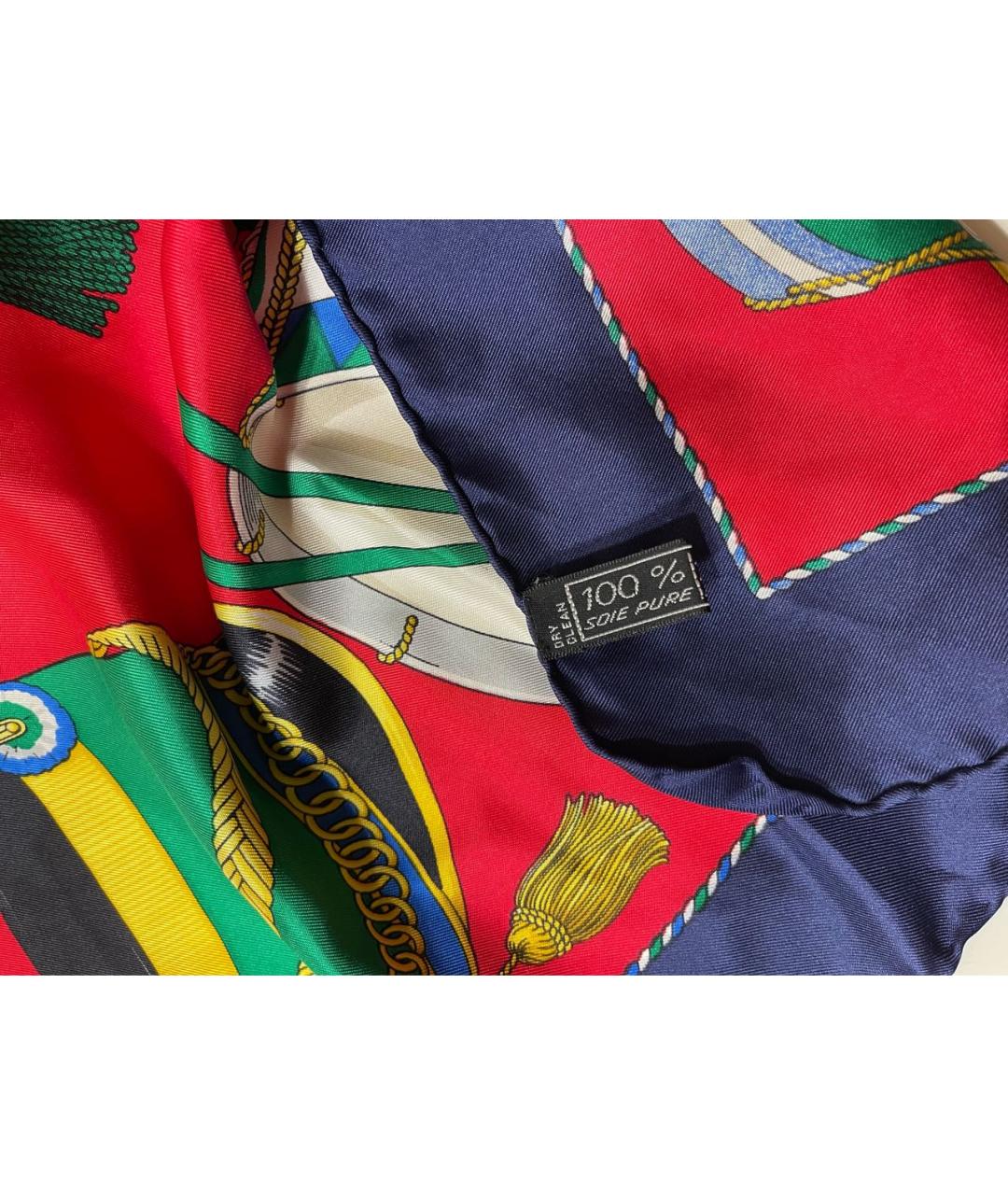 CELINE Мульти шелковый платок, фото 4