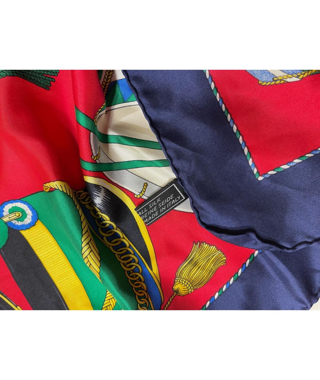 CELINE Мульти шелковый платок, фото 3