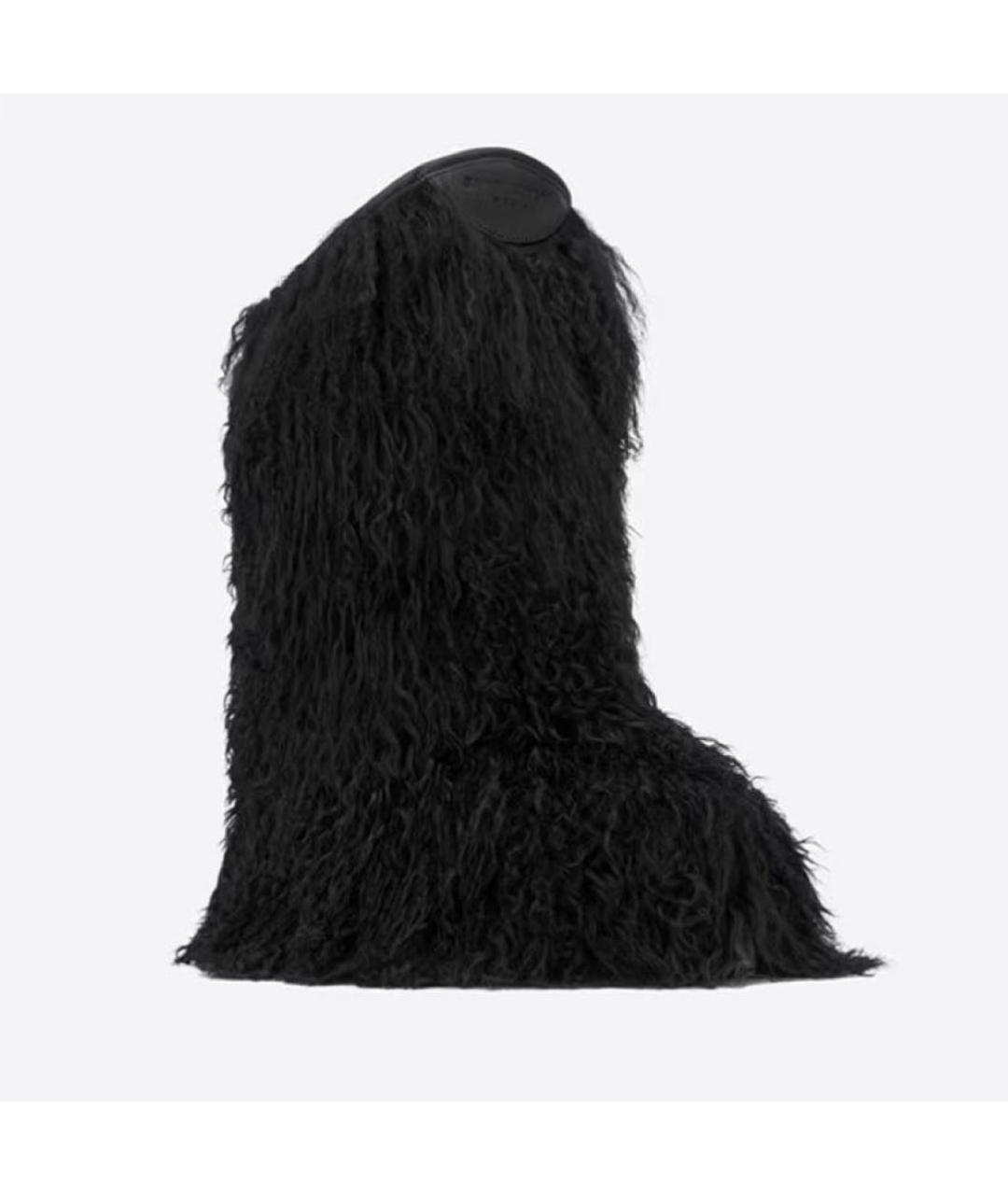 SAINT LAURENT Черные сапоги, фото 6